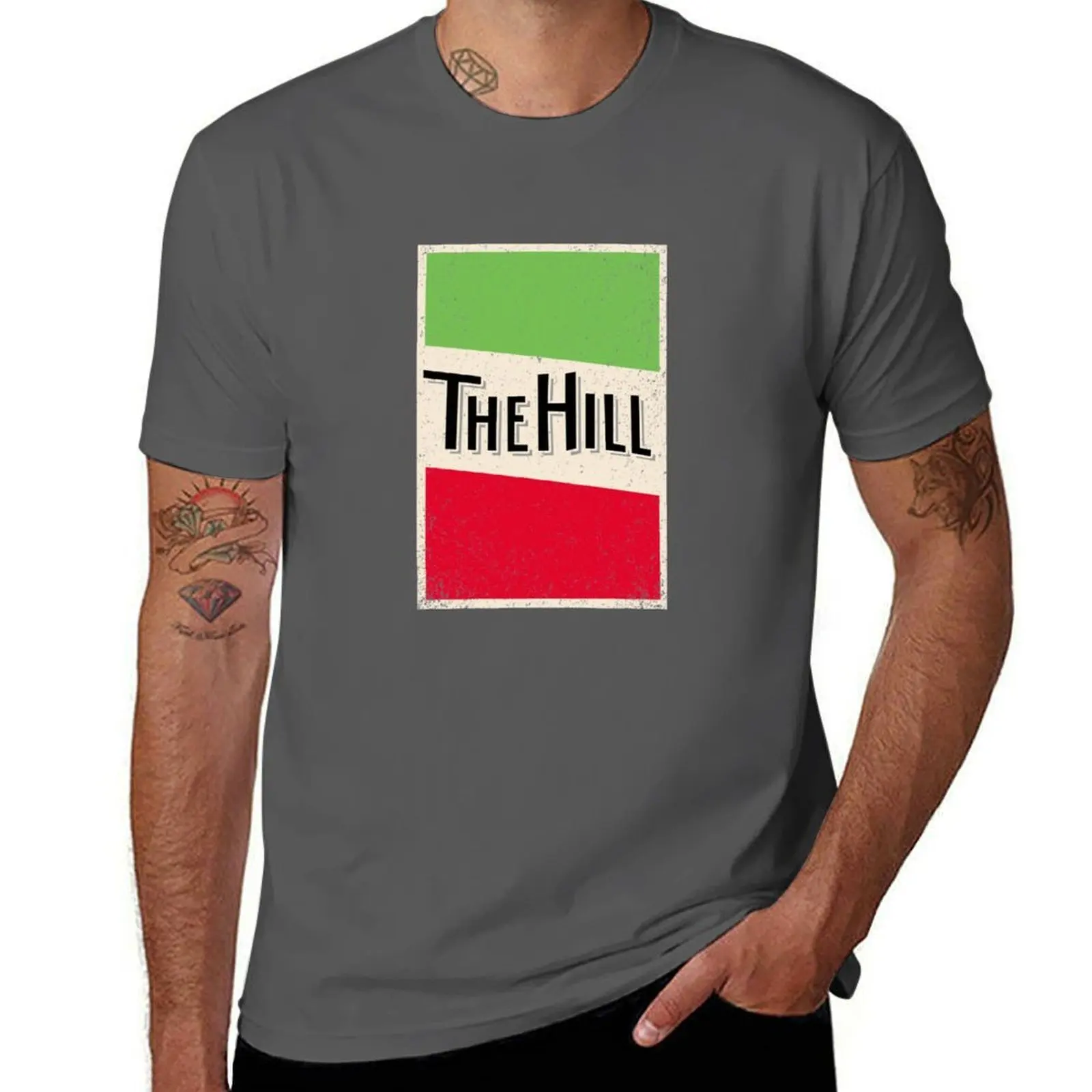 

Saint Louis The Hill Italian Neighborhood T-Shirt t shirts for man slim fit anime tshirt T-Shirt