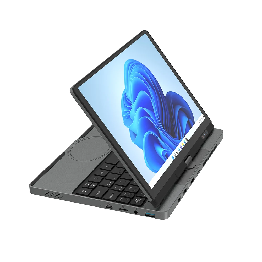 P8 PRO มินิแล็ปท็อป 10.5 นิ้ว Intel N150 32GB DDR4 คอมพิวเตอร์ 2TB SSD หมุนได้ 360 องศา °   แล็ปท็อปหน้าจอสัมผัสสำหรับเล่นเกม/ธุรกิจ ขนาด 4300 มิลลิแอมป์ชั่วโมง รุ่น M.2