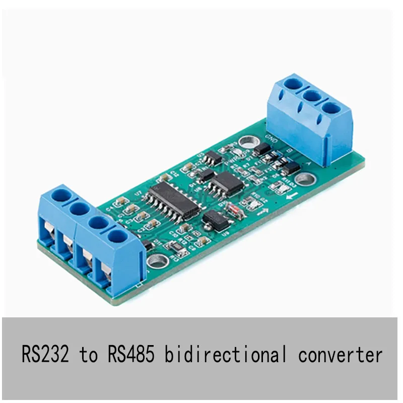 RS232 to RS485 bidirectional converter, level communication protocol converter, serial port conversion module