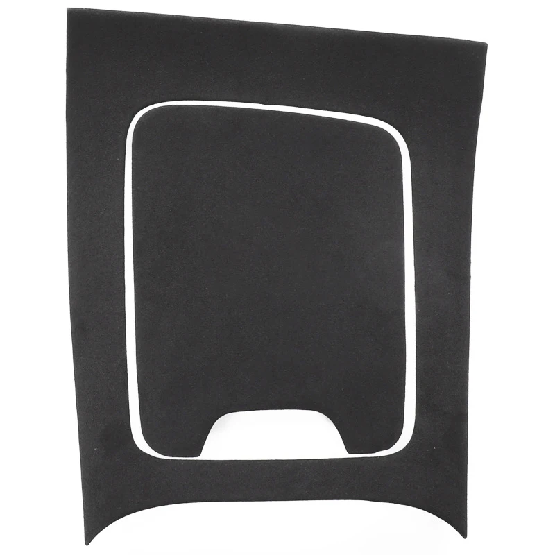 For Mercedes Benz EQE350 Leather Car Center Panel Protector Cover EQE500 Suede Car Center Panel Decorative Sticker Accessories