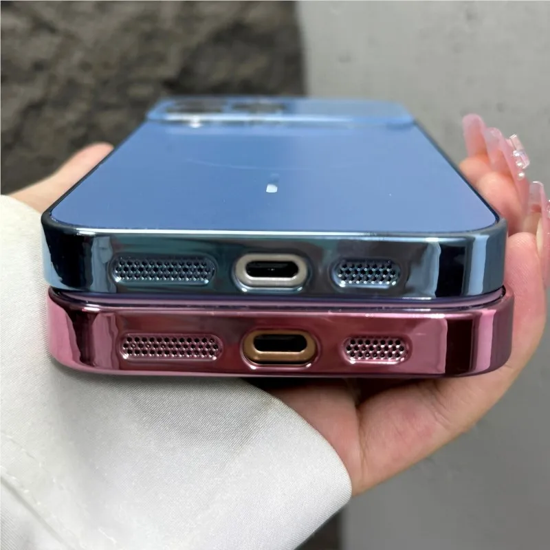 Original Matte AG Nano Gehärtetes Glas Fall Für iPhone 17 Air 16 15 14 Pro Max 17 Pro Magnetische Für Magsafe Drahtlose lade Coque