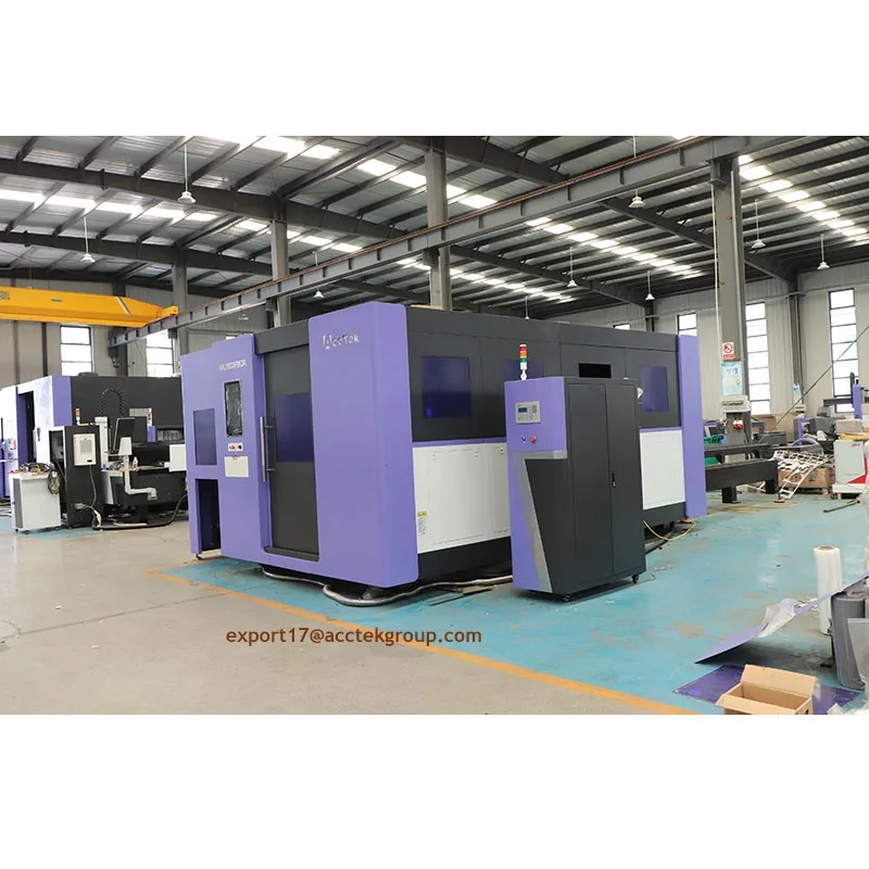 3000w 6KW 12KW 30KW Full Cover Fiber Laser Cutter For Metal Stainless Steel High Precision Fiber Laser Cutting Machine