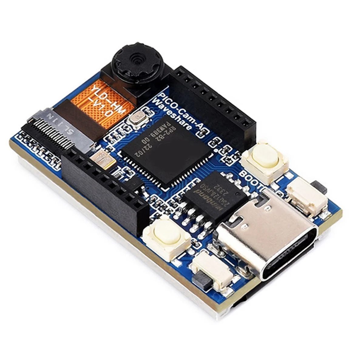 

RP2040 Pico Cam Development Board with 1.14 Inch LCD Display 65K Color ST7789 HM01B0 Microcontroller for Raspberry Pi