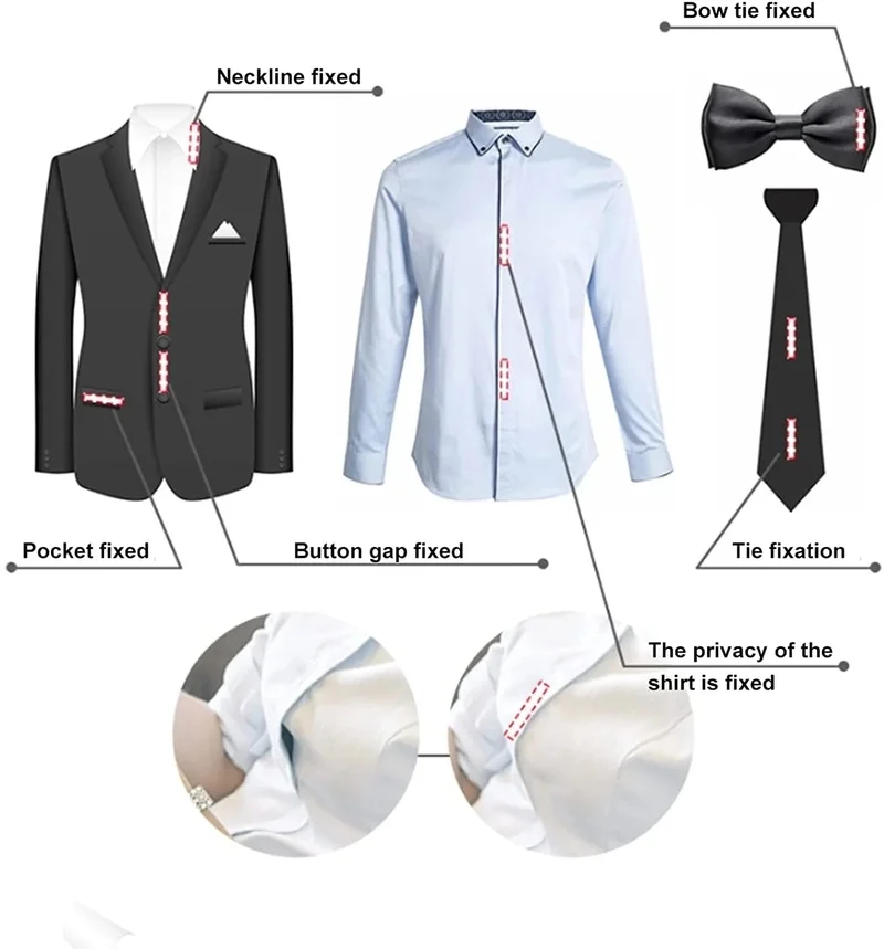 شريط مزدوج الجوانب للجسم حمالة صدر ذاتية اللصق ملابس فستان قميص ملصق سري شريط ملابس داخلية شفاف مضاد للعراة رقعة صدر غير مرئية