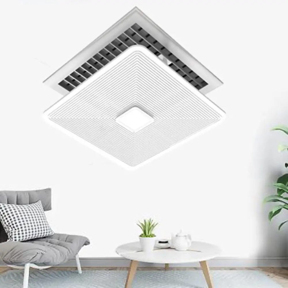 Square Central Air Conditioning Windshield Adjustable Anti Straight Blow Air Conditioner Wind Guide Plastic Outlet Wind Plate