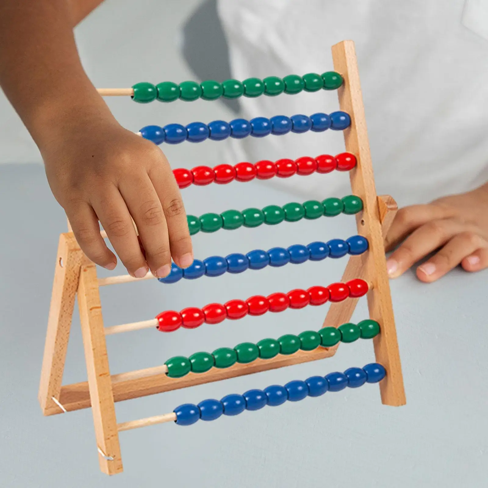 Counting Frame Development Preschool Learning Toy Educational Counting Toy for Kindergarten Boys Girls Elementary Children Kids