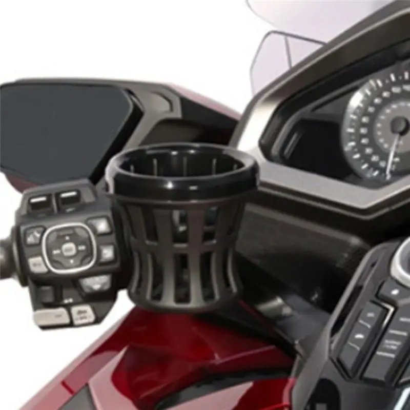 Motorcycle Handlebar Cup Holder Drink Holder For Dyna Electra Glide Road King Honda Gold Wing