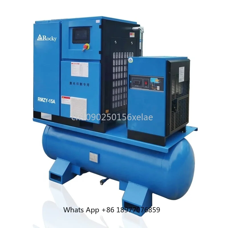 Factory Price Industrial 20 Bar High Pressure Air Compressor For Laser Cutting Machine