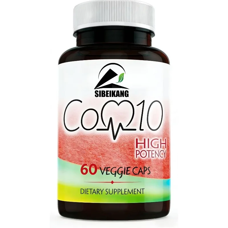 Vitamin Coenzyme Q10 500mg -600 Capsules Vegetarian Capsules Provide Energy And Antioxidant Support
