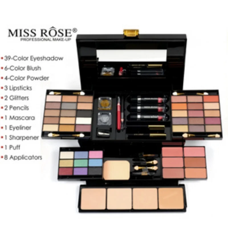 58-Color Makeup Gift Set with Mirror — product detail 3