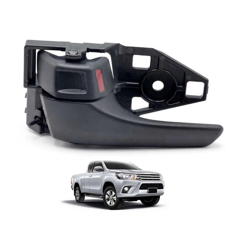 

WF-1 комплект автомобильной внутренней дверной ручки, черные автомобильные принадлежности, черный для Toyota Hilux Tacoma Revo SR5 2016-2020