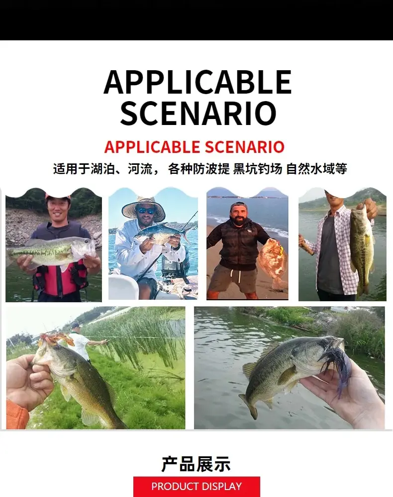 SUNMILE Angelköder Drop Soft Baits 7,5/9,5/11,5 cm Soft Lure Iscas Kunstköder Leurre Louple für Bass Pike Fishing Baits – Detail 2