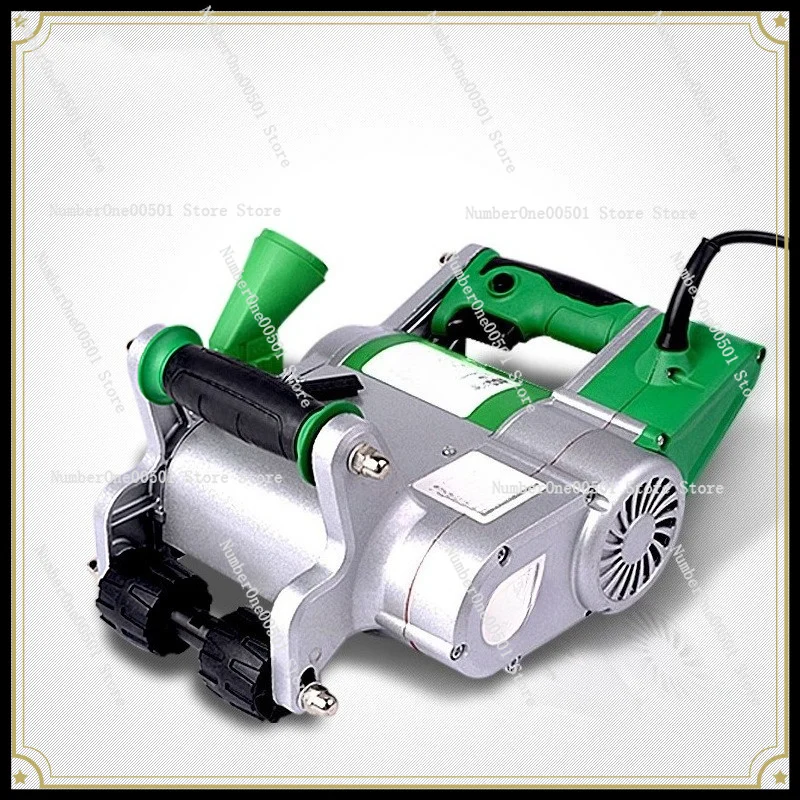 One-step Wall Chaser for Hydropower Installation, Dead-angle Free Cutter for Light & Foam Aerated Brick Grooving