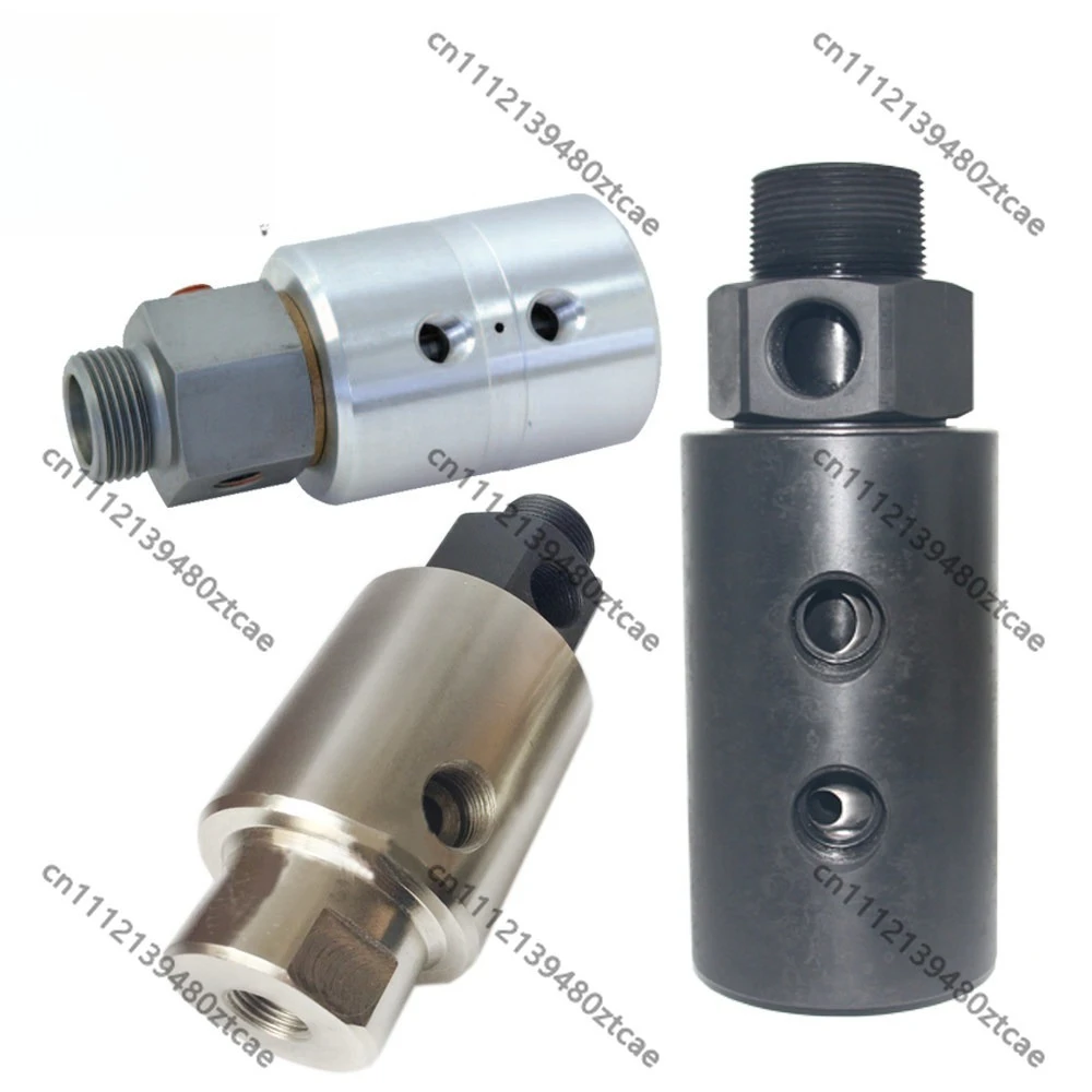 Hydraulic Rotary Union For Coil Processing Equipment High Pressure Threaded Replacement Seal Parts