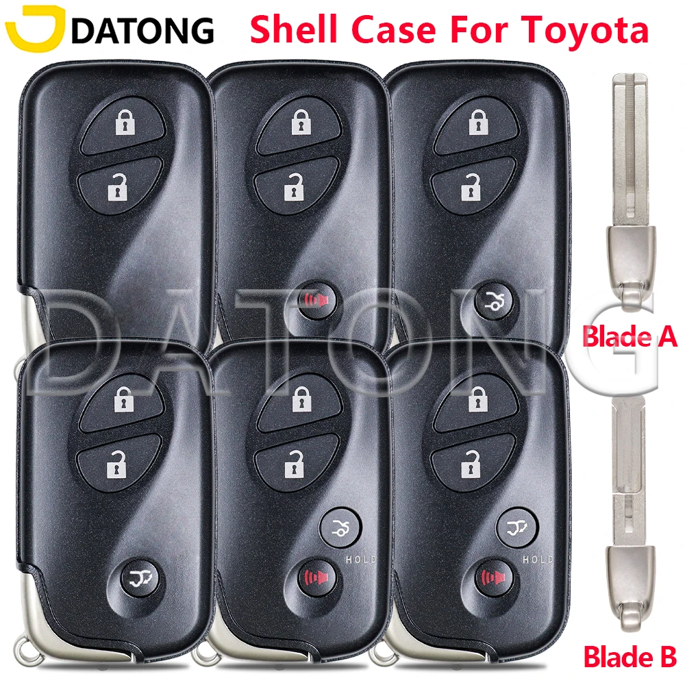 Datong Replacement Car Remote Key Shell Case Fob Housing For Lexus ES350 IS250 IS350 GS300 GS350 GS450H GS460 LS460 LX570 LS600H