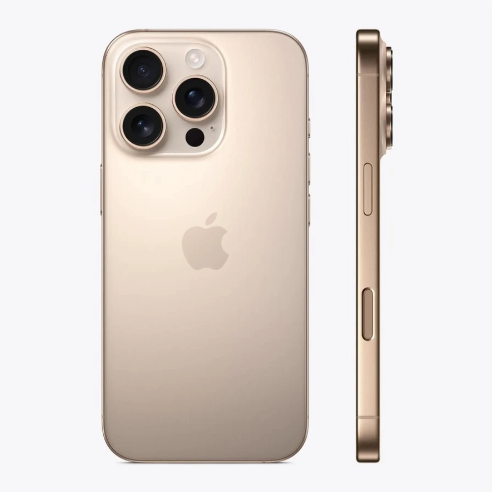 بطاقة Apple iPhone 16 Pro المزدوج eSIM مقاس 6.3 بوصة هاتف ذكي أصلي Retina XDR OLED Face ID A18 Pro 5G هاتف محمول غير مقفول
