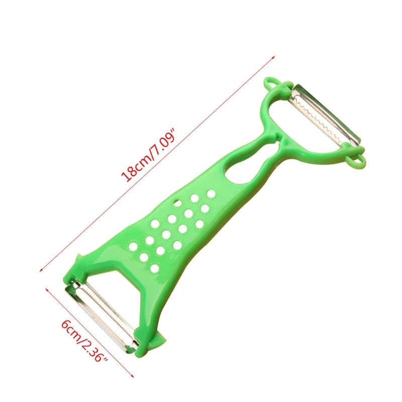 Pelapatate multifunzionale Verdura Frutta Taglierina Cetriolo Carota Patate Doppia Testa Pelapatate Affettatrice Cucina Gadget