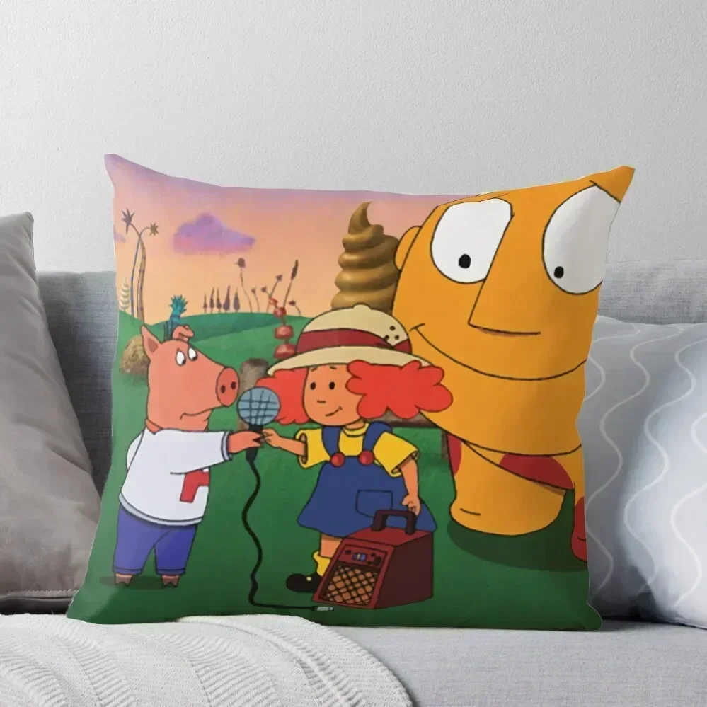 

Maggie and The Ferocious Beast Throw Pillow Sofa Cushions Cover christmas pillowcases pillow