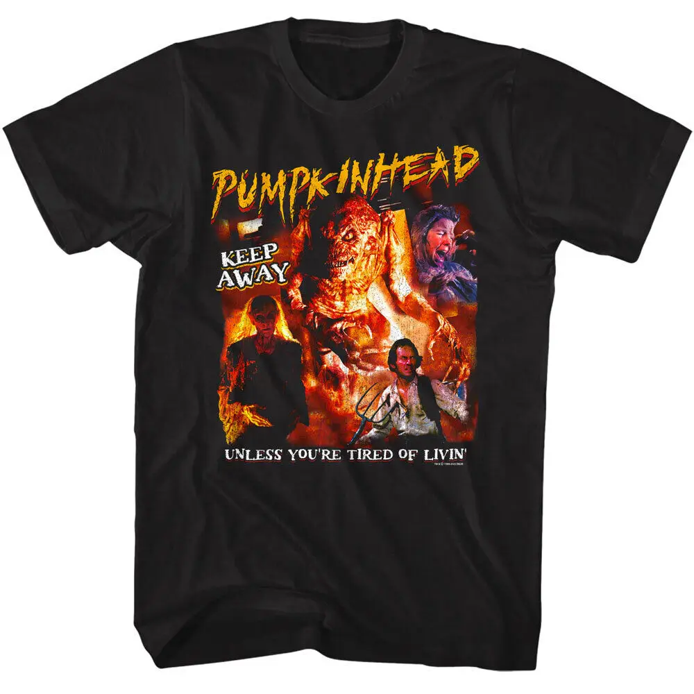 Pumpkinhead Keep Away Men'S T Shirt Unless You'Re Tired Of Livin Monster Collage