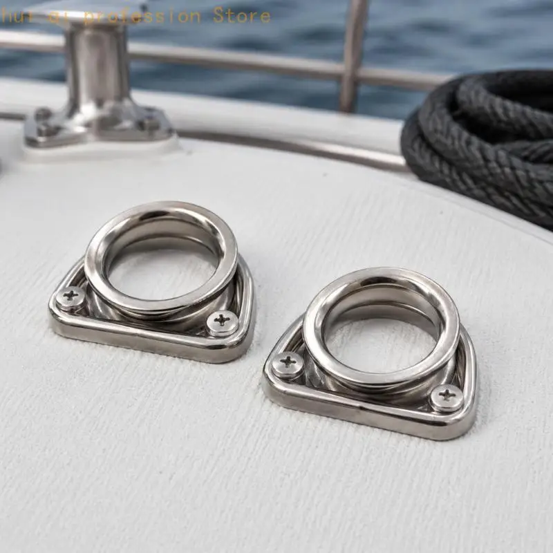 Terrassen-Sonnensegel-Hardware, Edelstahl-Kausch-Eck-D-Ringe, 2-teiliges Set für Außenabdeckungsverbindungen, verwenden Sie H8WE – Detail 10