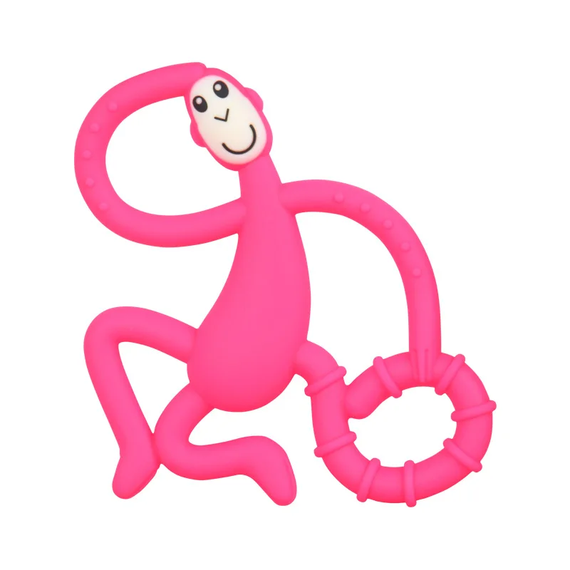 

2023 Hot Animal Shape Toy Teether High Quality Eco-friendly New Food Grade Silicone Baby Teether