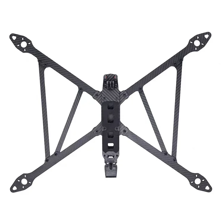 APEX10 V2 15 Inch 10mm Arm FPV Dr-one Frame 3K Carbon Fiber Model for Airplane Photography Radio Control Remote DC Version