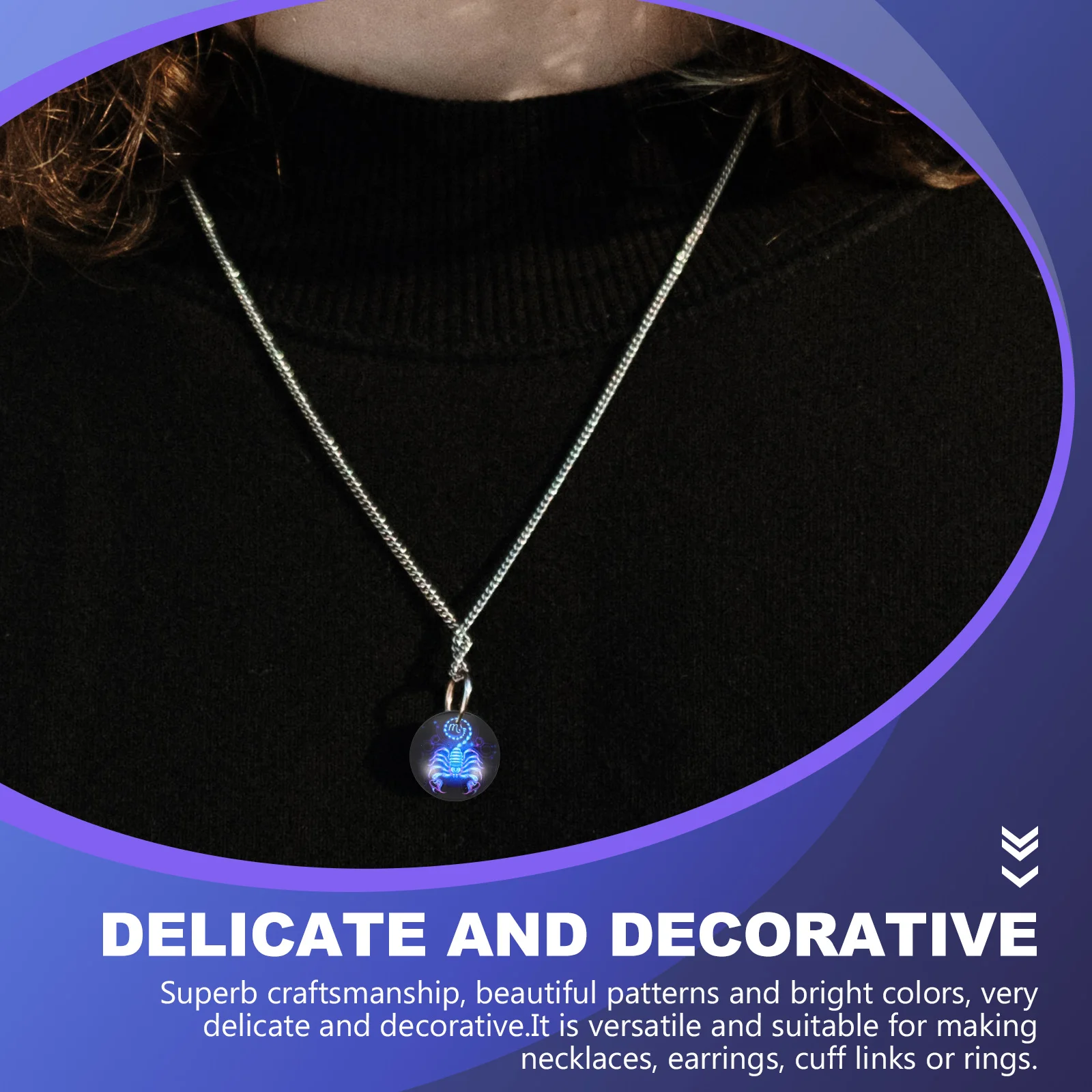 20 Stück DIY Craft Patch Time 3D Edelstein Patches Perle 12 Sternbilder Perlen