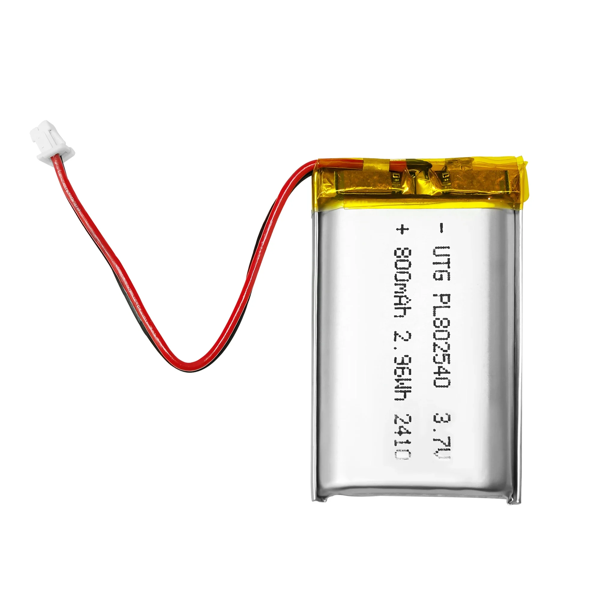 PL802540 PL103665 3.7V 800mAh Rechargeable Lipo Battery for LoRa Node T114 V2 LoRa 32 V3 Dev-board
