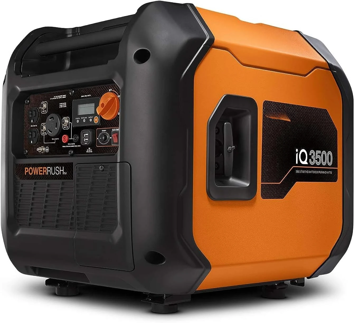 7127 iQ3500 3,500-Watt Gas-Powered Portable Inverter Generator - Durable, Lightweight Design - Speed Selection for Quiet