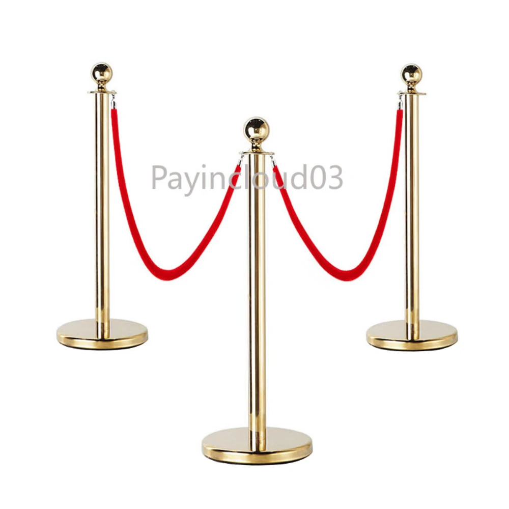 Courtesy pole, hotel lanyard, one-meter line railing, security cordon, isolation belt, telescopic belt, security fence