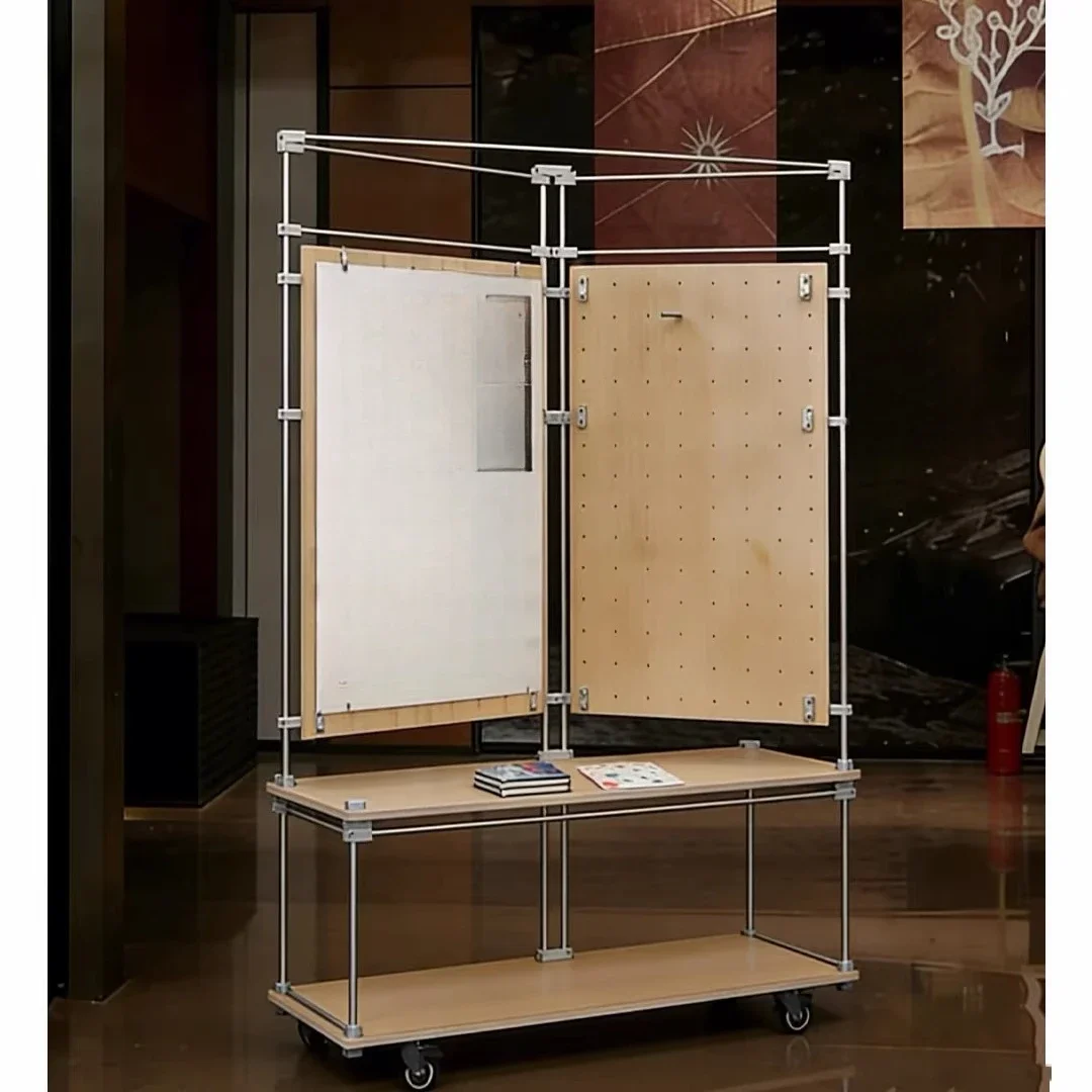 Floor-to-ceiling display stand Ocean board Optical axis Shelf Advertising display brand