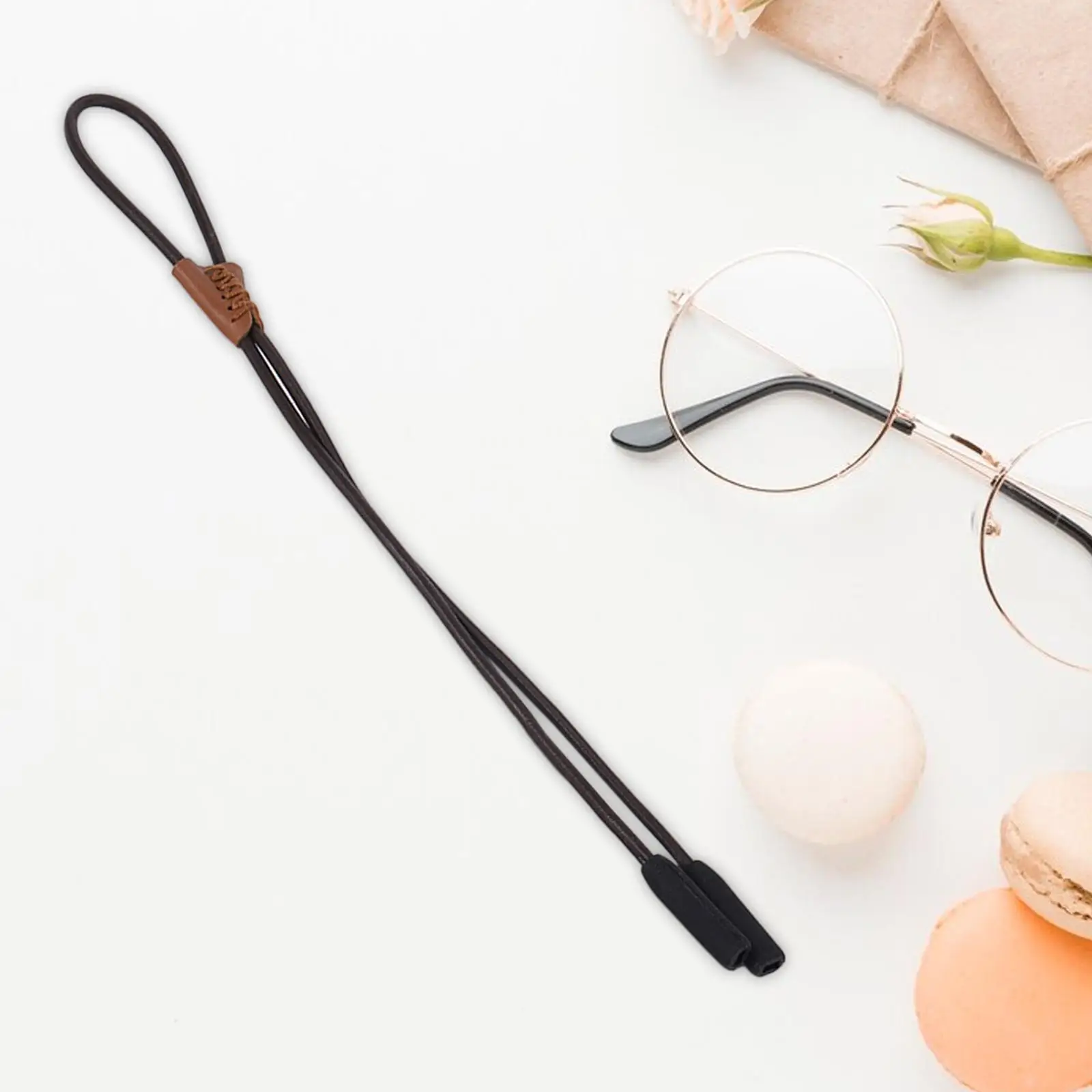 حزام نظارات رياضي عالمي مضاد للانزلاق وحبل للرقبة خفيف الوزن للرجال والنساء والأطفال والجري والمشي لمسافات طويلة #4