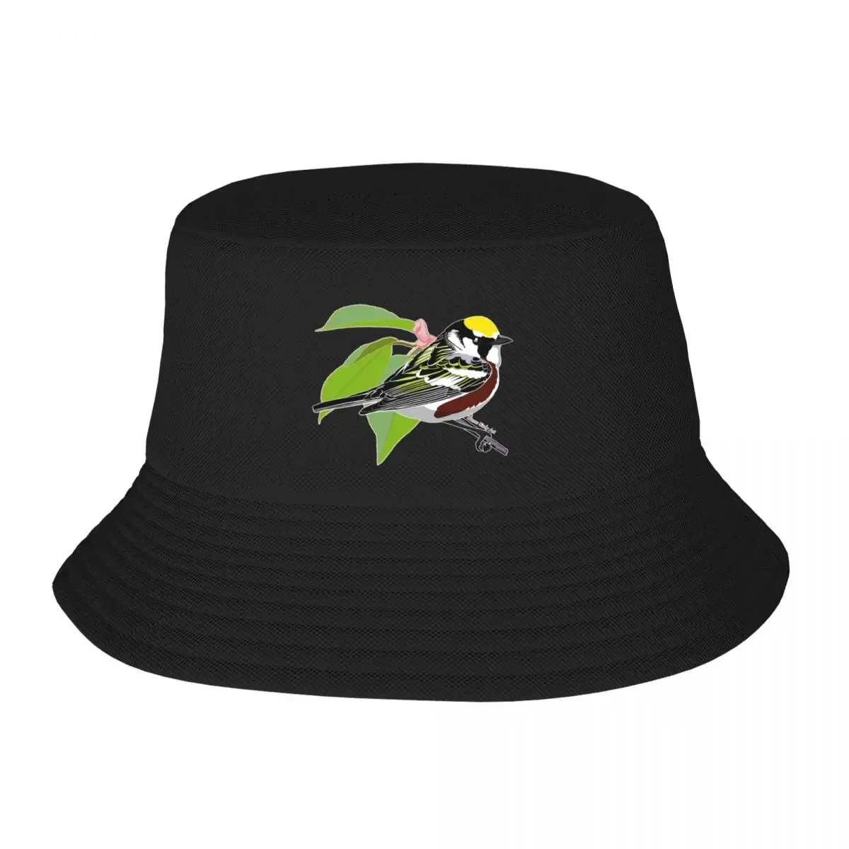 Chestnut-Sided Warbler Bucket Hat New In Hat summer hat For Men Women's