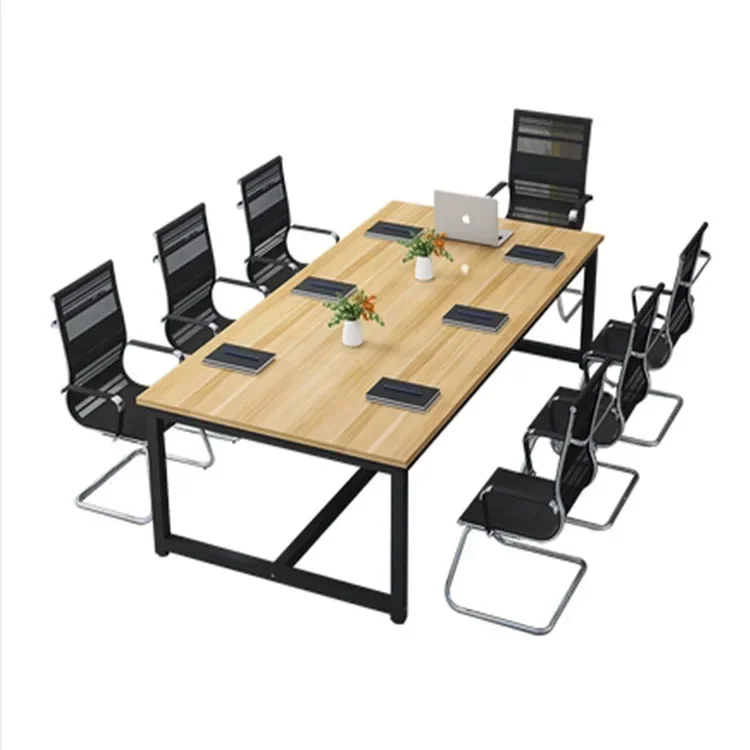 Hot Sale Conference Room Tables And Chairs Rectangular Boss Executive Office Desk Training Negotiation Staff Splicing Desks