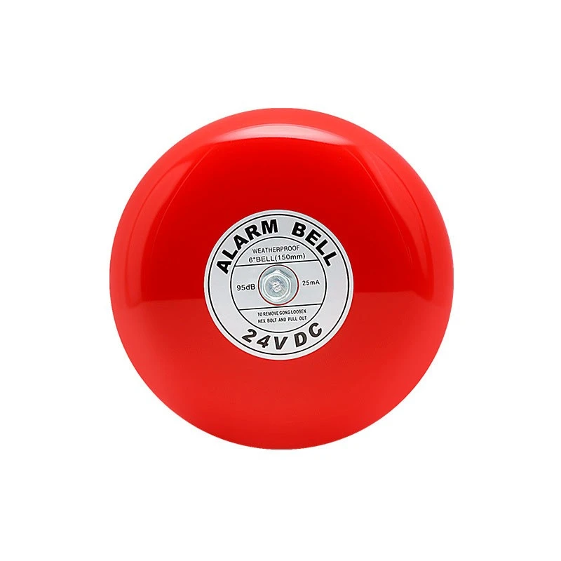 Fire Alarm Bell DC24V Alarm Factory Building Hotel Fire Escape Fire Alarm Electric Bell