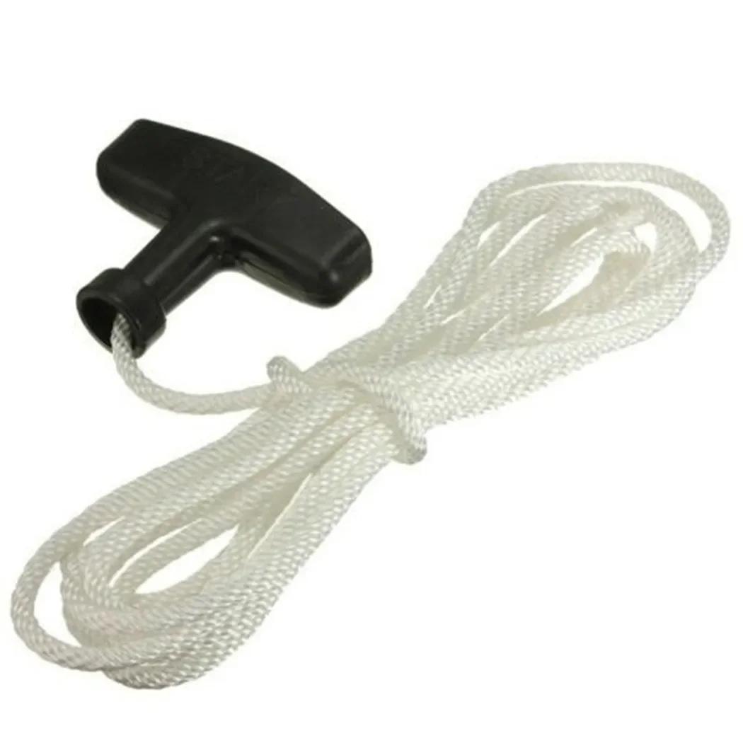 Cord Line/Rope Replacement Starter Pull Handle and Cord Line for Lawnmower Engines Easy Installation High Quality
