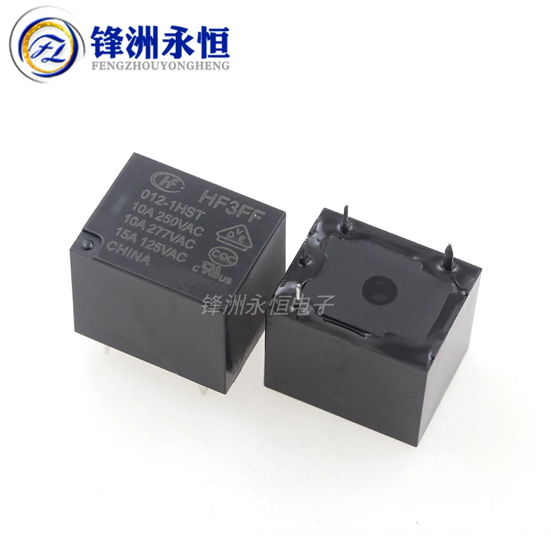 5Pcs HONGFA Relay HF3FF-5 005 009 012 024-1ZST 1HST 4Pin 5Pin Synchronous NT73 SRD 5V 12V 24V Power Relay