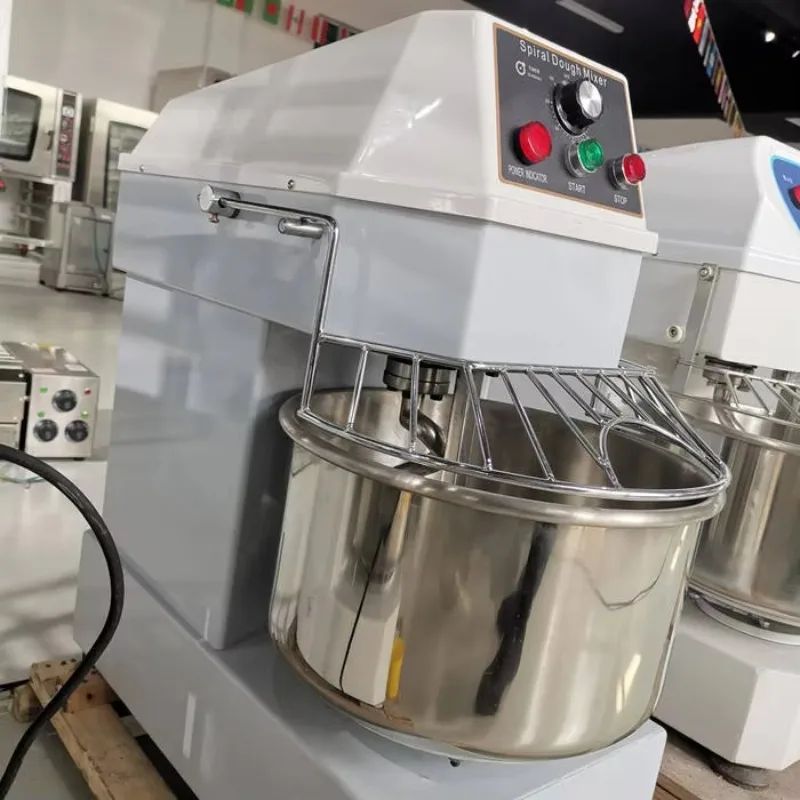 20/30L Commercial Digital Bread Dough Mixer Machine Double-Action Speed Intelligent Timing for Bakery Grain Making Machine