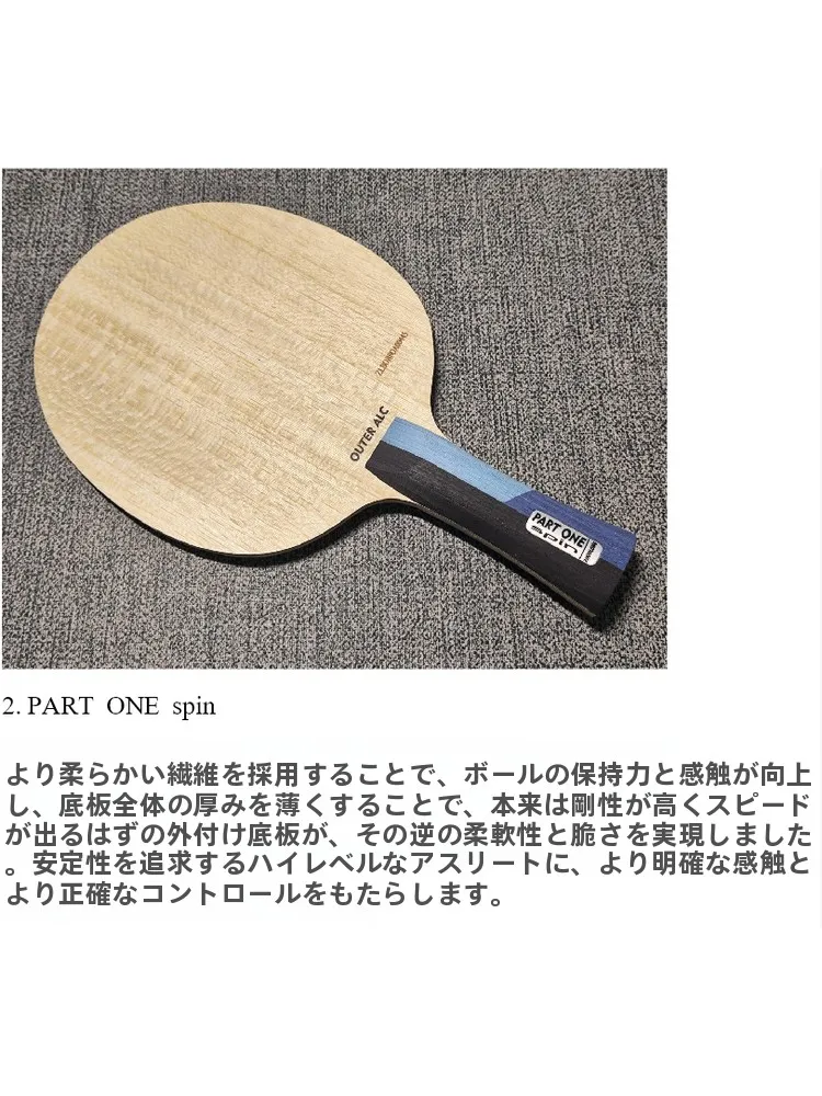 base-per-racchetta-da-ping-pong-zhuolong-xi-en-ting-serie-fibra-spin-rotation-chapter-per-velocita-e-forza-esterna-e-interna
