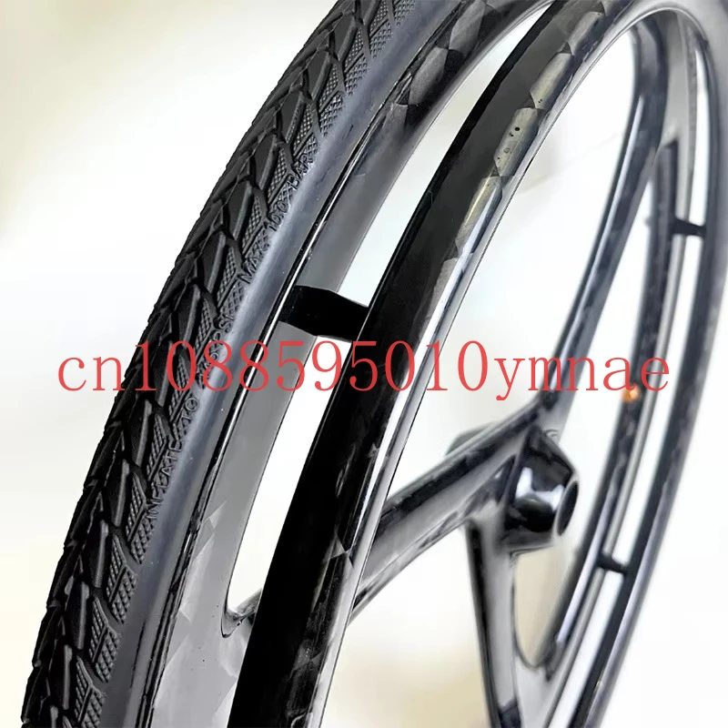 

24 Inch Wheelchair Rear Wheel Whole Carbon Fiber Material Inflatable Schwalbe MARATHON Wheel General Wheelchair Accessories