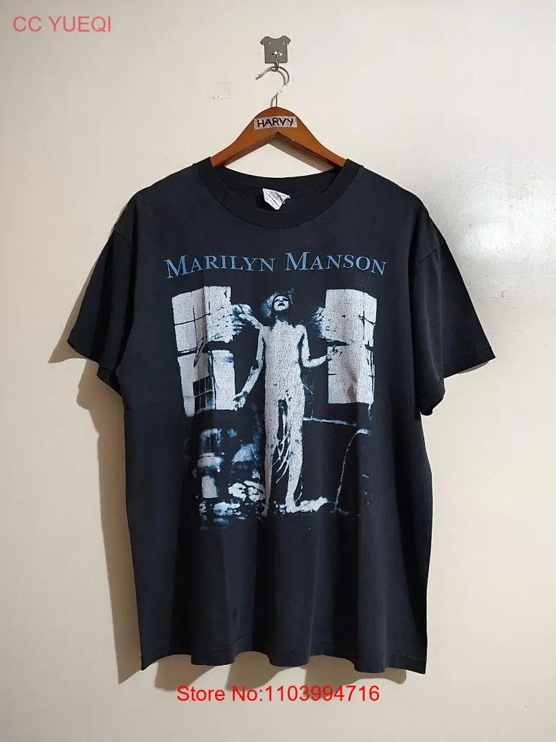 90s Marilyn Manson T shirt Unisex Men women vtg Size S-5XL NH13397