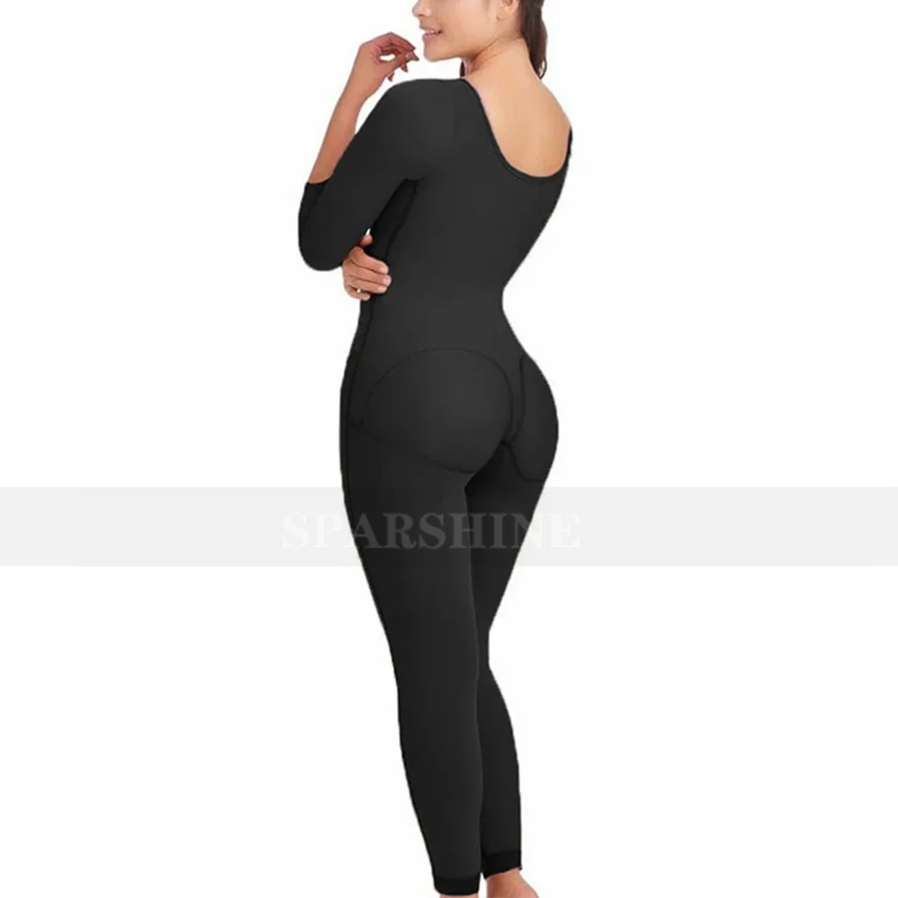 Fajas Colombianas Women Postpartum Slimming Girdle Postoperative High Compression Bodysuit Shapewear Corset Waist Trainer 2025