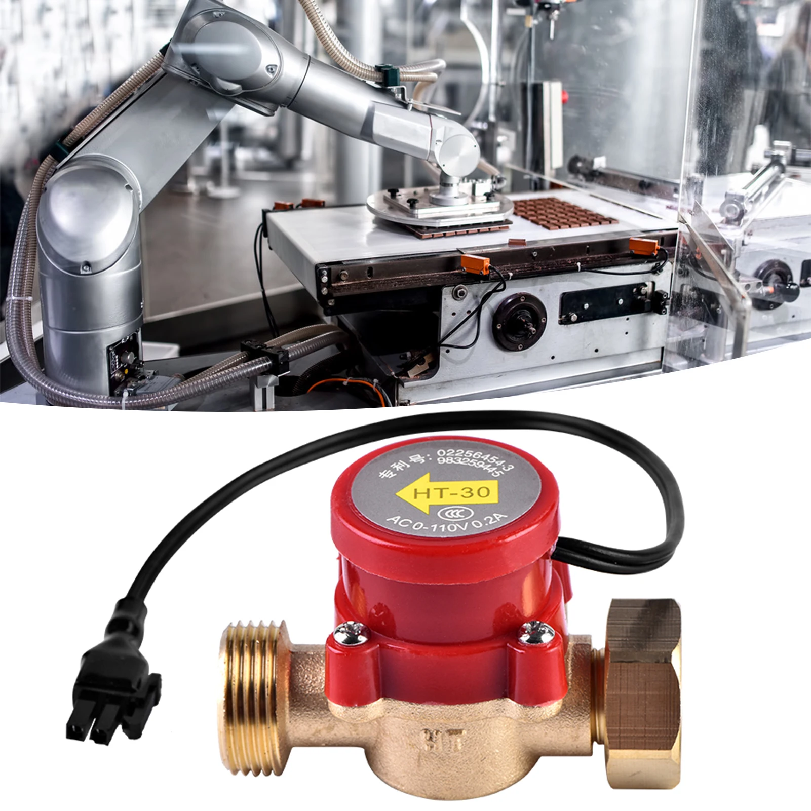 HT‐30 التيار المتناوب 0‐ 0.2A G3/4 "‐3/4" مفتاح مستشعر الموضوع HT‐30 مفتاح مستشعر المضخة