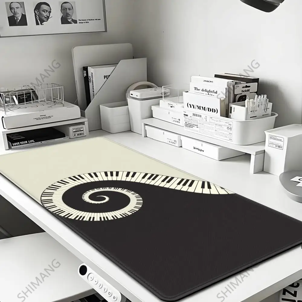 

Trend Vintage Music Notes Piano Gaming Mouse Pad PC Laptop Gamer Mousepad Anime Antislip Mat Keyboard Desk Mat For Overwatch