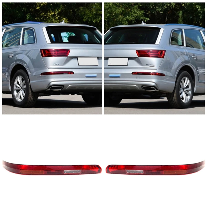 

Задний бампер для водителя Европейского типа, рефлектор, лампа стоп-сигнала для-Q7 2016-2020