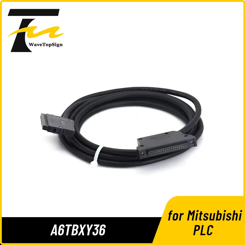 WaveTopSign A6TBXY36 Terminal FCN to MIL Connection Cable I/O interface Connection Cable FCN40P 40P for Mitsubishi/Omron PLC