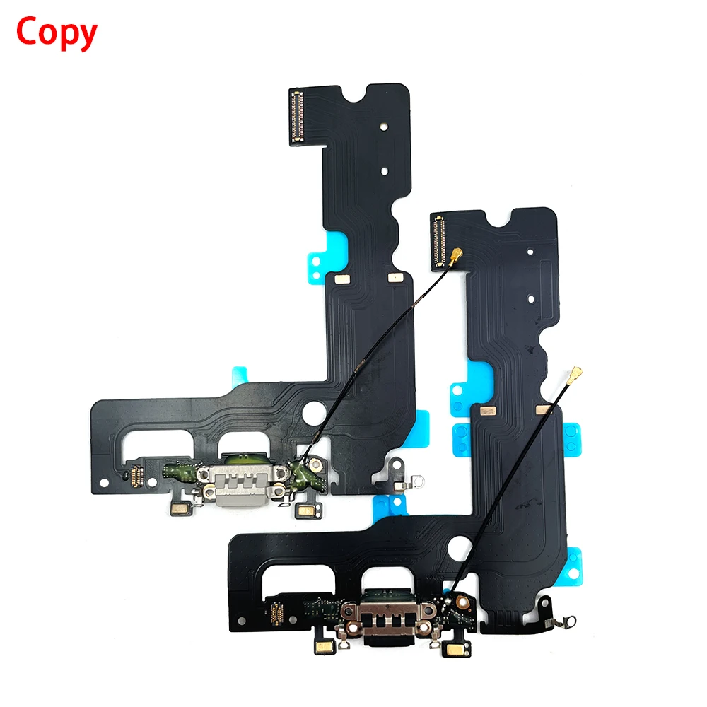 20Pcs，New For Iphone 6 6S 7 8 Plus USB Charging Port Mic Microphone Dock Connector Board Flex Cable Repair Parts