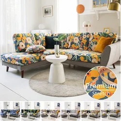 Afdrukken Elastische Sofa Zitkussen Cover Voor Meubels Protector Sofa Covers Huisdieren Kids Sofa Kussen Case Verwijderbare Woonkamer