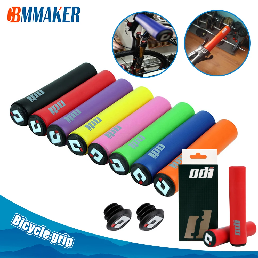 

Cbmmaker 2PCS Silicone Cycling Bicycle Grips Mountain Road Bike MTB Handlebar Grip Anti-slip Bike Grip Cover Bicycle Accessories