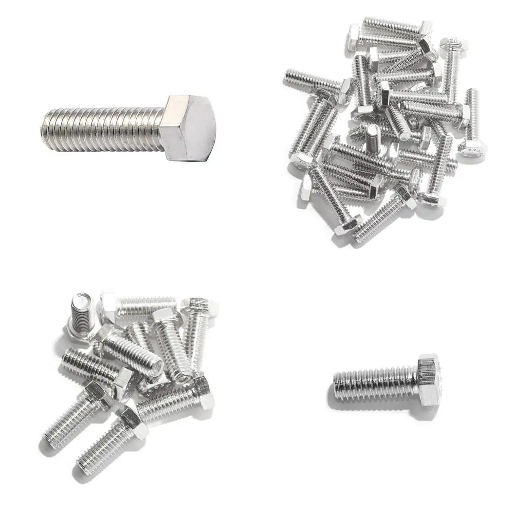 

Винты с шестигранной головкой из нержавеющей стали, размер резьбы 3/8-16, длина 1 дюйм, NL-19, упаковка из 50 шт.